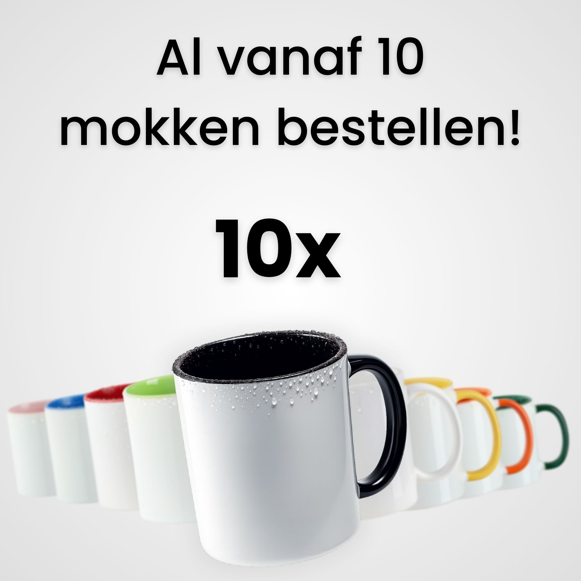 MokkenExpress – Keramische mok 325ml met logo bedrukken | Bedrijfslogo relatiegeschenk